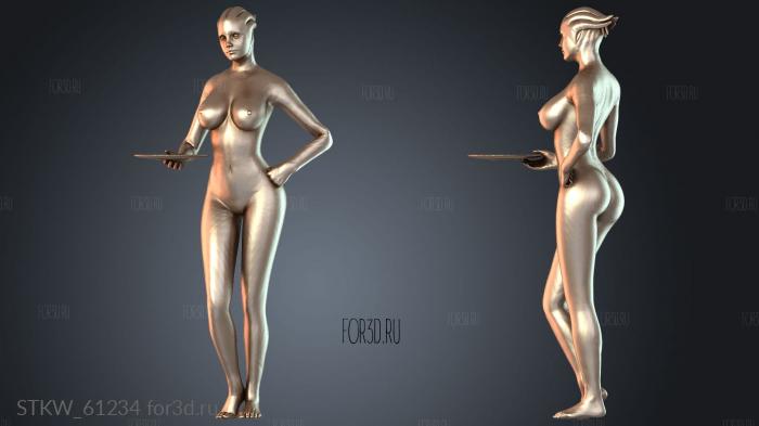 STKW_61234 stl model for CNC