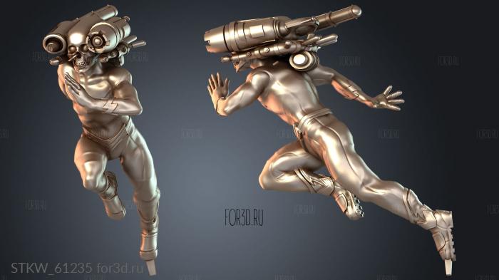 STKW_61235 stl model for CNC