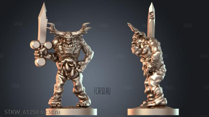 STKW_61258 stl model for CNC