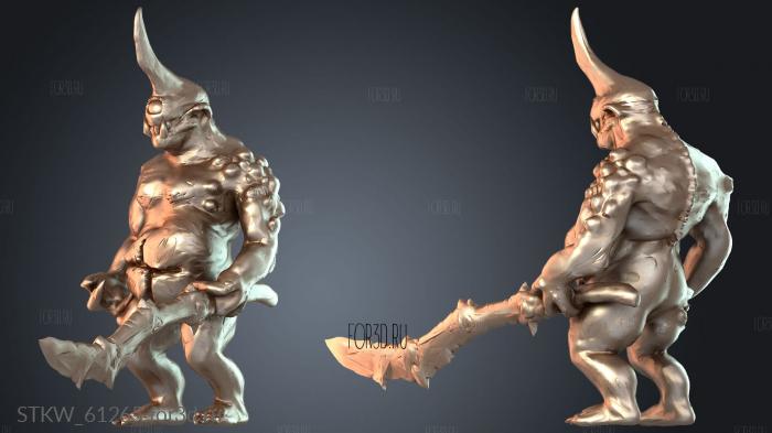 STKW_61265 stl model for CNC