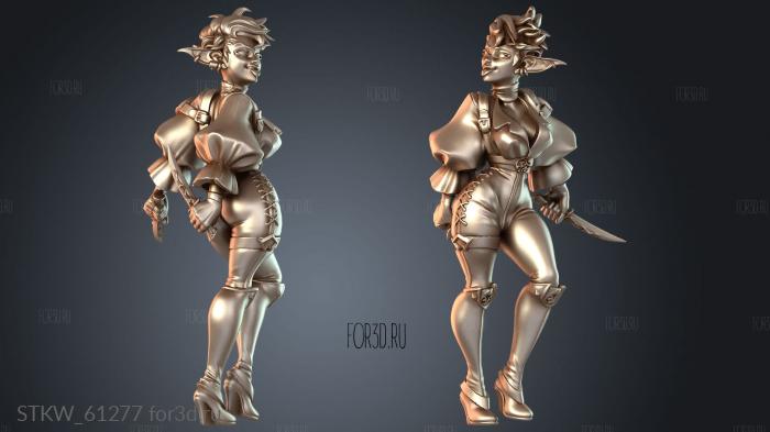 STKW_61277 stl model for CNC