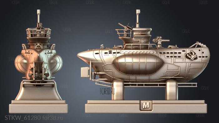 STKW_61280 stl model for CNC