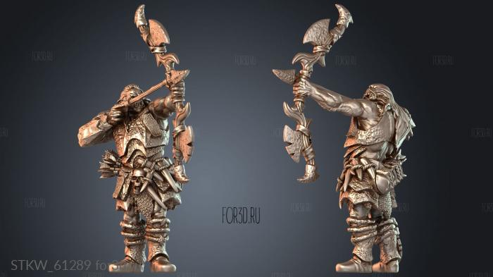 STKW_61289 stl model for CNC