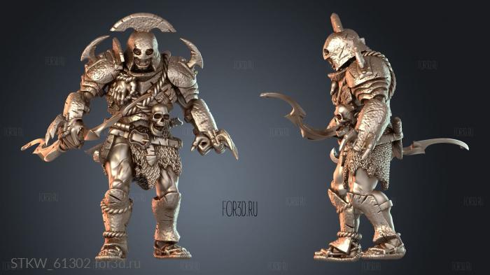 STKW_61302 stl model for CNC