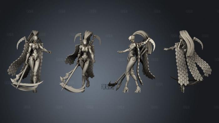 female lord stl model for CNC