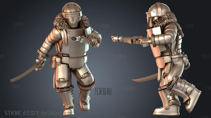STKW_61321 stl model for CNC
