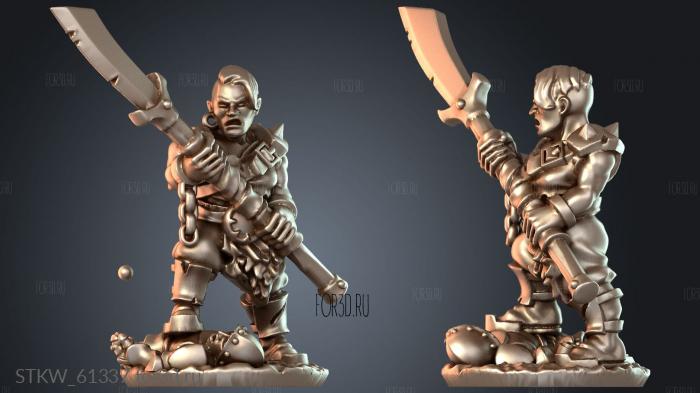 STKW_61337 stl model for CNC