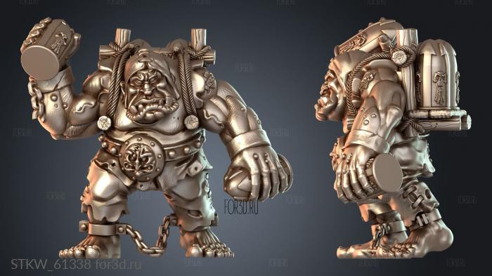 STKW_61338 stl model for CNC