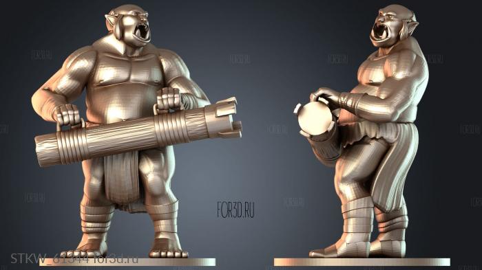 STKW_61344 stl model for CNC