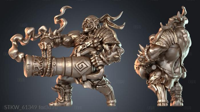 STKW_61349 stl model for CNC