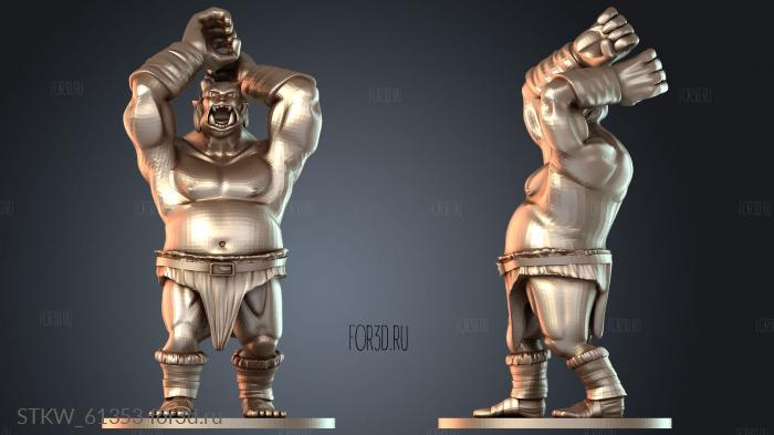 STKW_61353 stl model for CNC