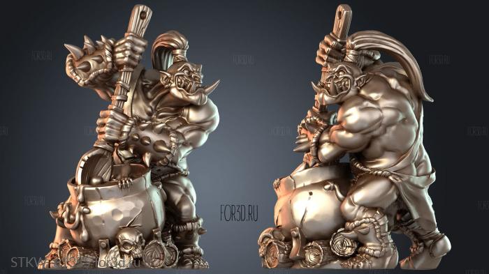 STKW_61355 stl model for CNC