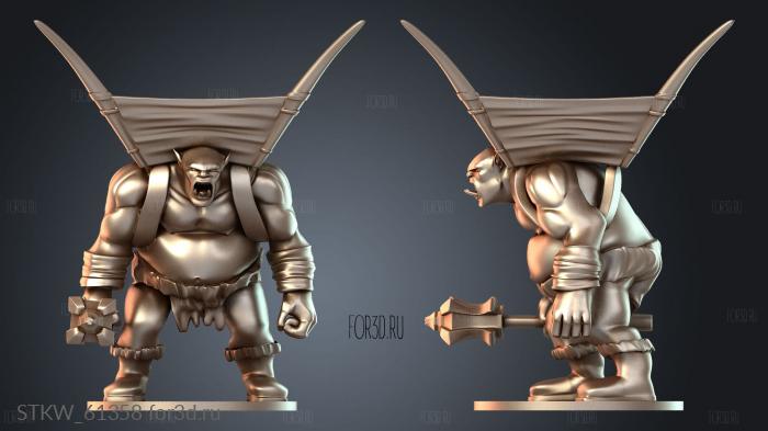 STKW_61358 stl model for CNC