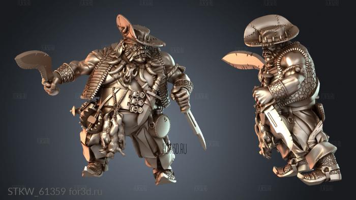 STKW_61359 stl model for CNC