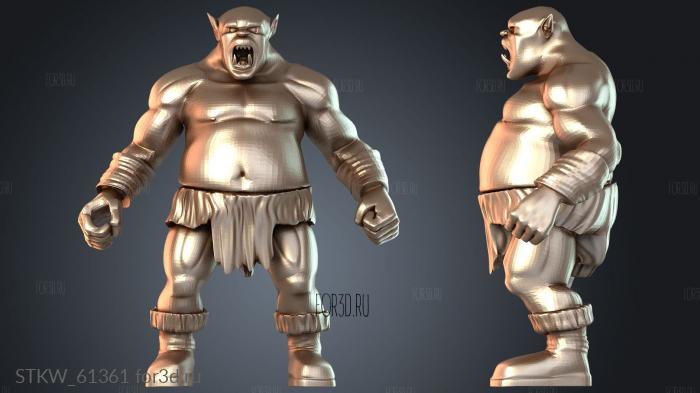 STKW_61361 stl model for CNC