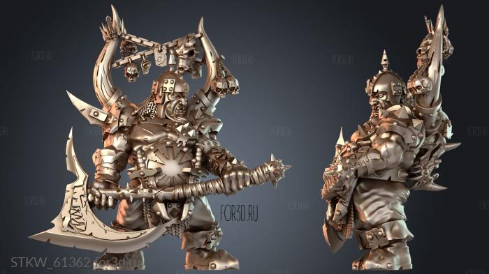 STKW_61362 stl model for CNC