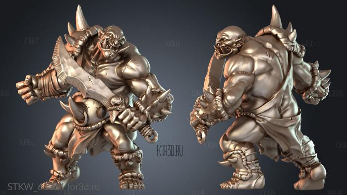 STKW_61364 stl model for CNC