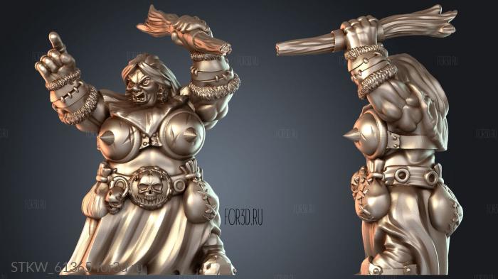 STKW_61365 stl model for CNC