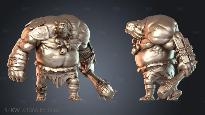 STKW_61366 stl model for CNC