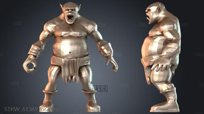 STKW_61369 stl model for CNC