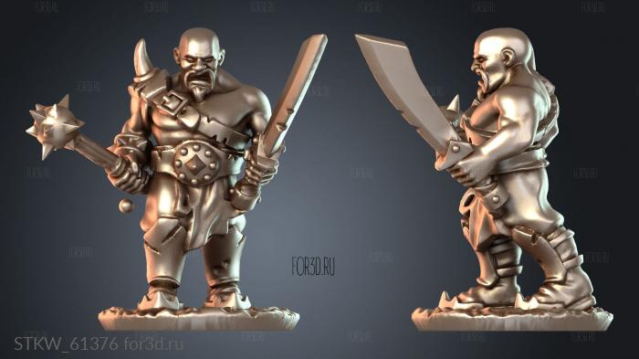 STKW_61376 stl model for CNC