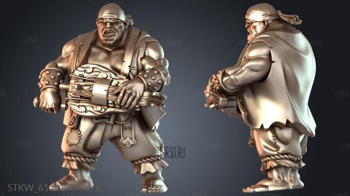 STKW_61381 stl model for CNC