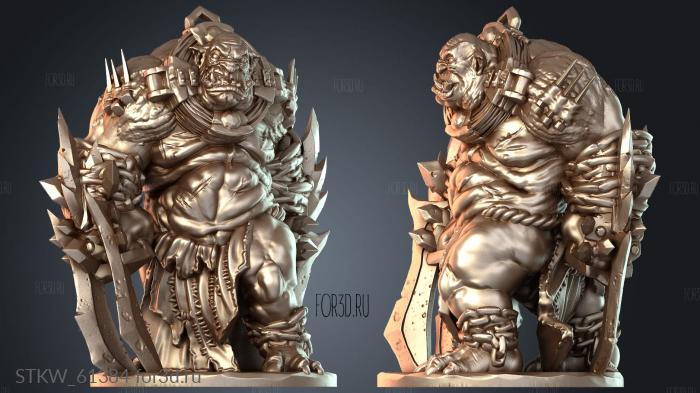 STKW_61384 stl model for CNC