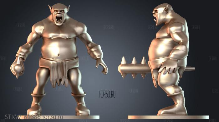 STKW_61386 stl model for CNC