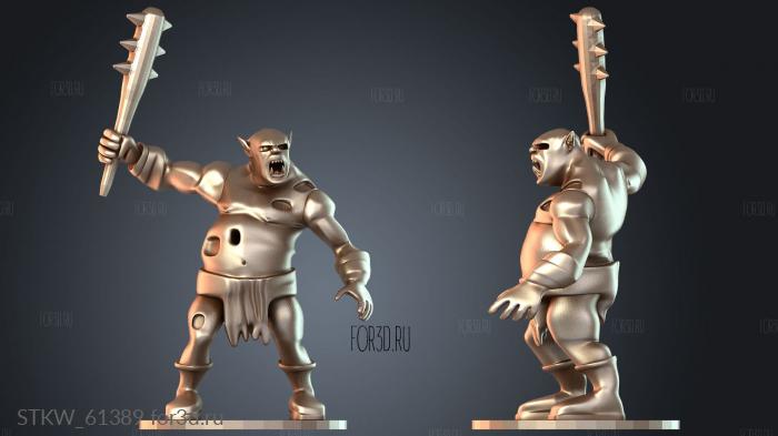 STKW_61389 stl model for CNC