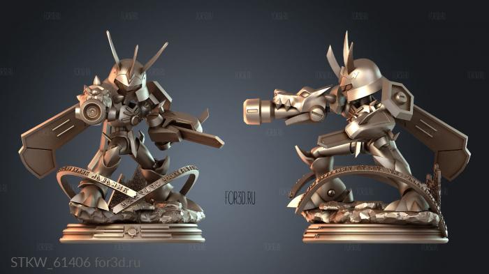 STKW_61406 stl model for CNC