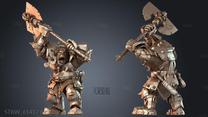 STKW_61417 stl model for CNC