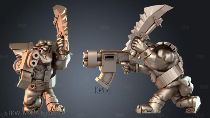 STKW_61474 stl model for CNC