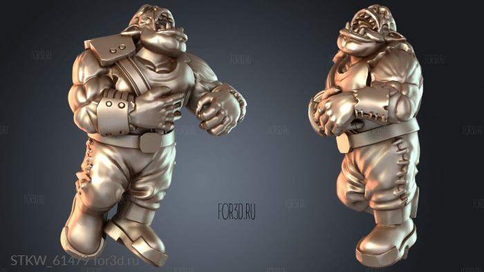 STKW_61479 stl model for CNC