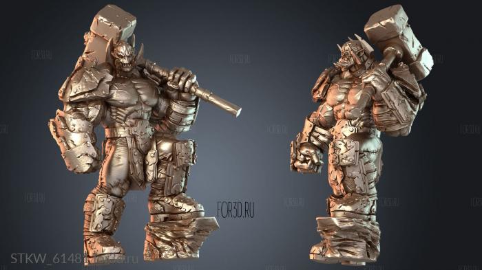 STKW_61481 stl model for CNC