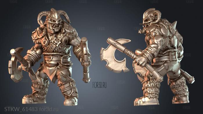 STKW_61483 stl model for CNC