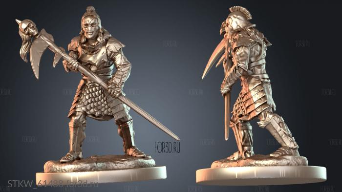 STKW_61488 stl model for CNC