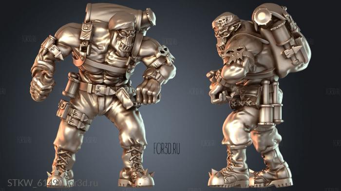 STKW_61490 stl model for CNC