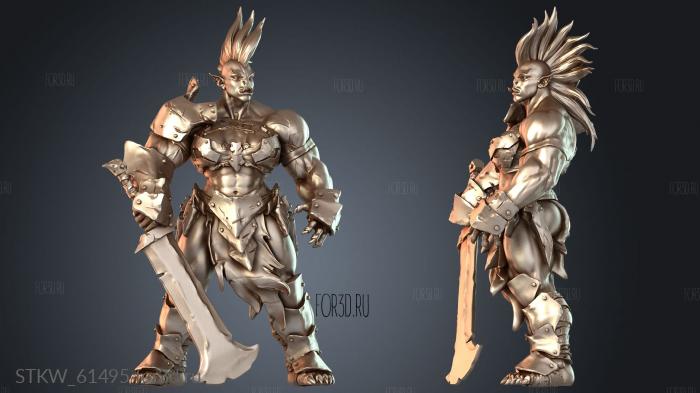 STKW_61495 stl model for CNC