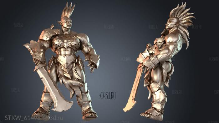 STKW_61496 stl model for CNC