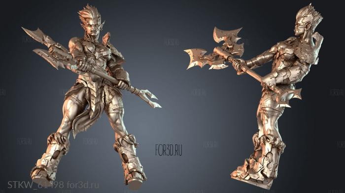 STKW_61498 stl model for CNC