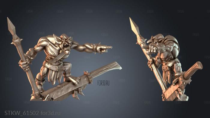 STKW_61502 stl model for CNC