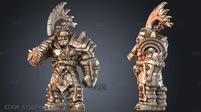 STKW_61507 stl model for CNC