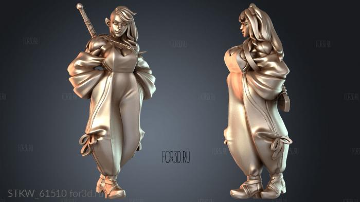 STKW_61510 stl model for CNC