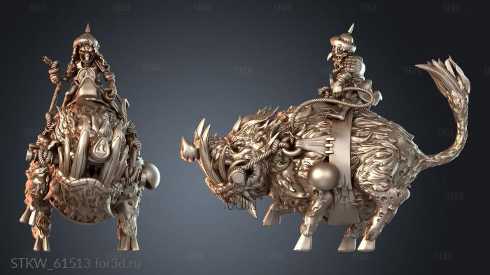 STKW_61513 stl model for CNC