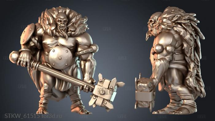 STKW_61515 stl model for CNC