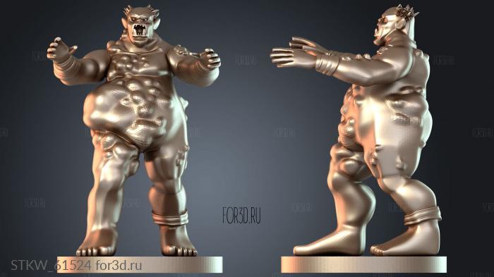 STKW_61524 stl model for CNC