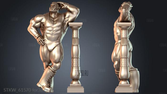 STKW_61570 stl model for CNC