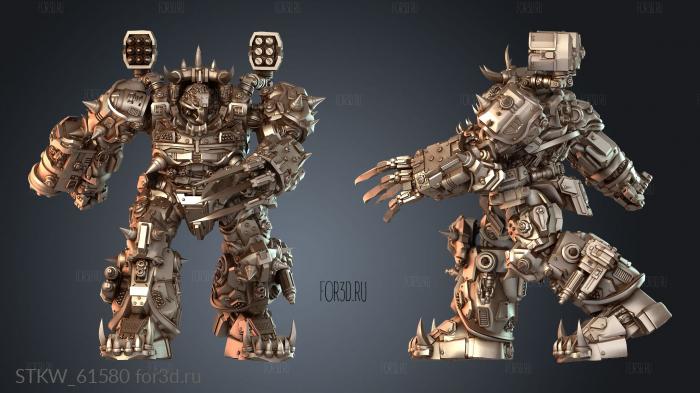 STKW_61580 stl model for CNC