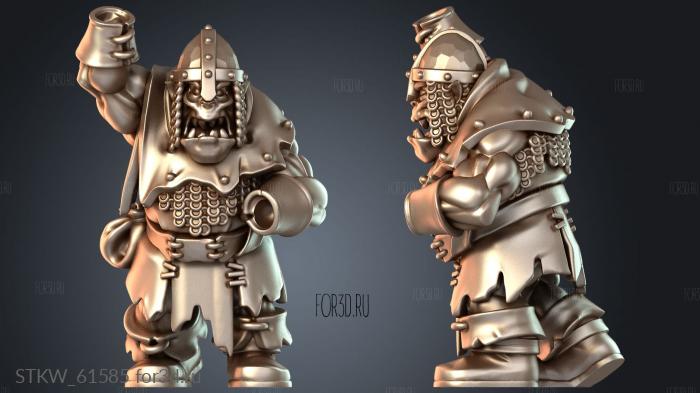 STKW_61585 stl model for CNC