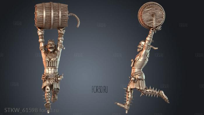 STKW_61598 stl model for CNC